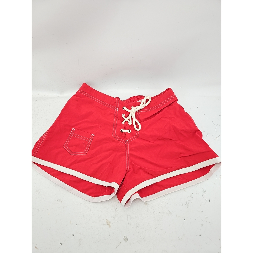 Vintage Highstep Red Athletic Shorts